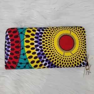 New Colorful wallet with strap